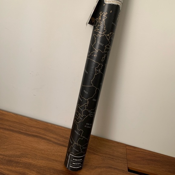 Decor Scratch Map Deluxe Edition Wall Hang - Picture 3 of 8